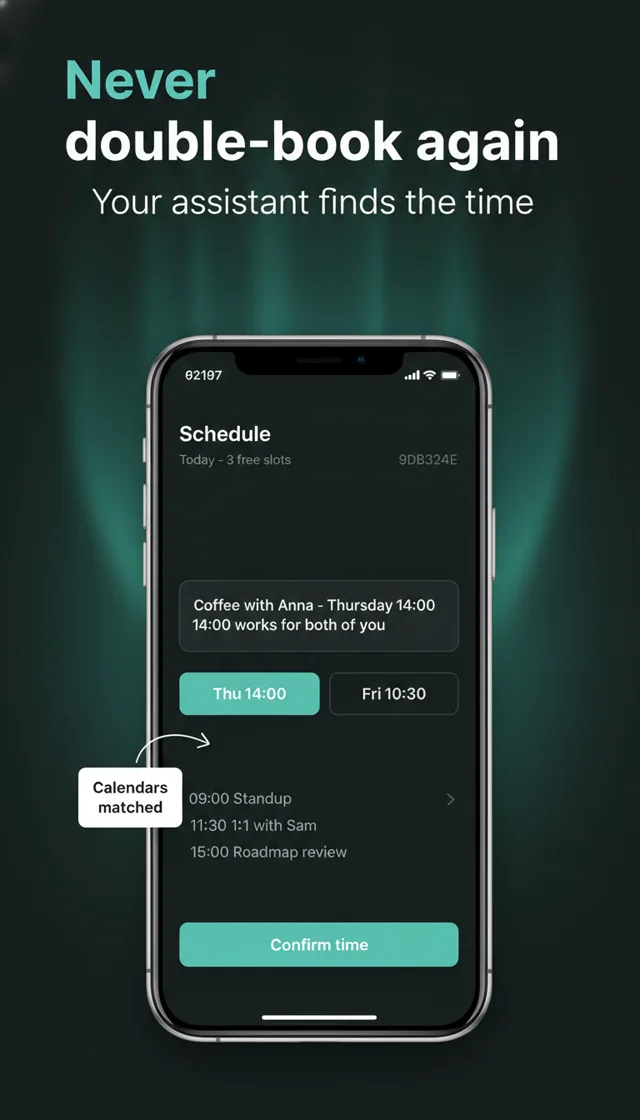 Aurora style candidate: dark teal screen with northern-lights glow